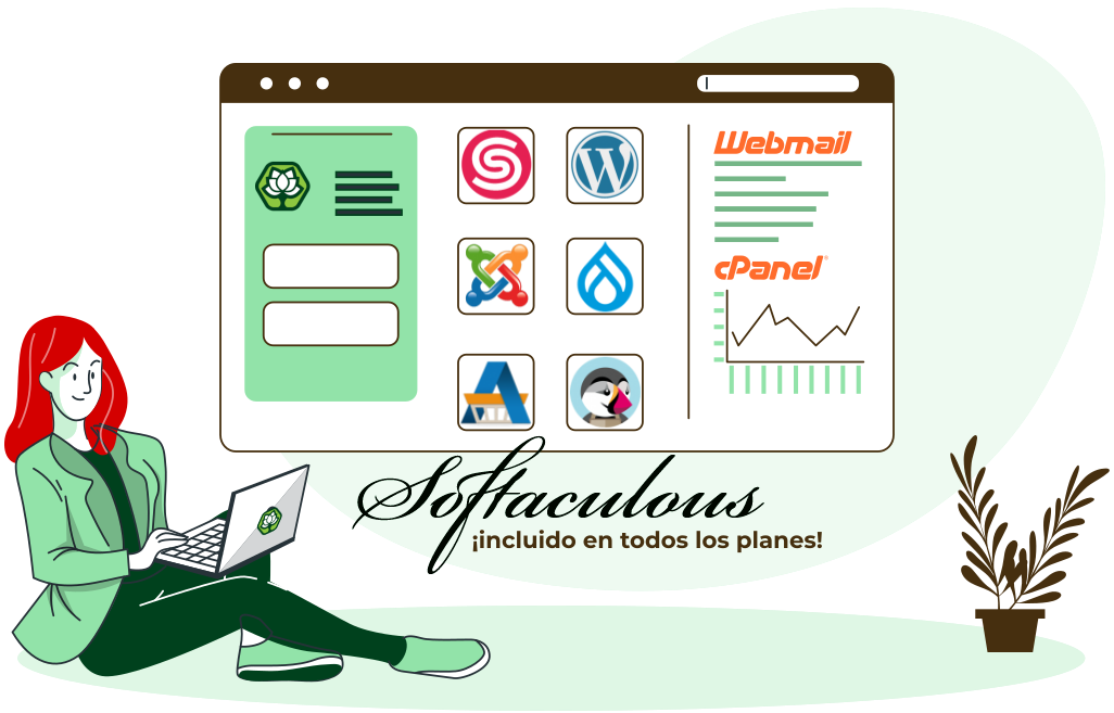 Web Hosting Softaculous incluido